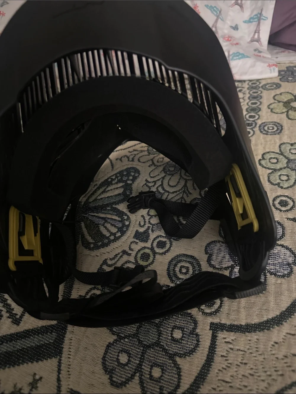 JT paintball Black Full-Face Protective Mask - Black